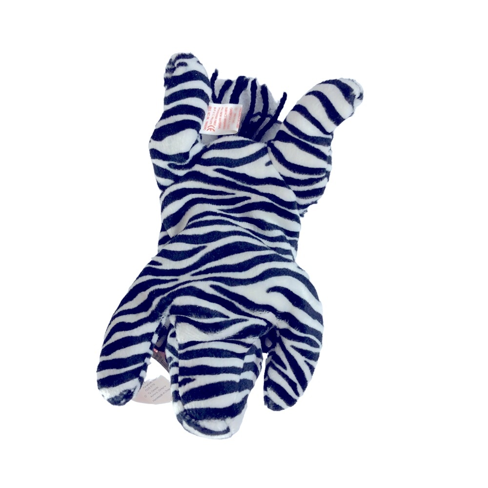 ZIGGY Zebra TY Beanie Baby 6th gen tush tag 5th gen swing tag Rare 1996